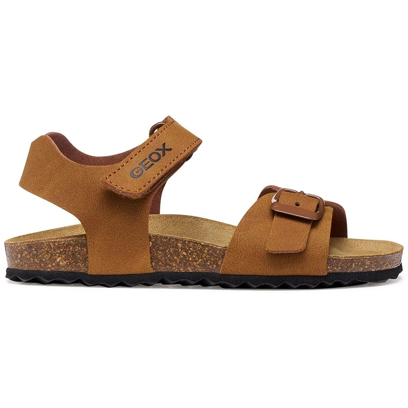 Geox J Ghita Boy B Sandal, Caramel, 39 EU