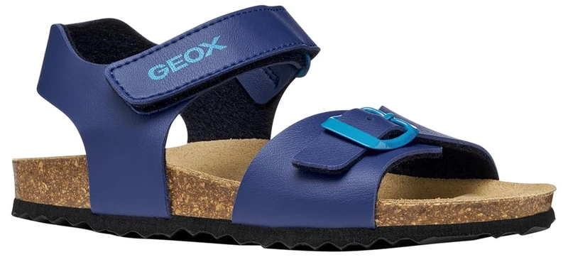 Geox J Ghita Boy B Sandal, Royal/Sky, 36 EU