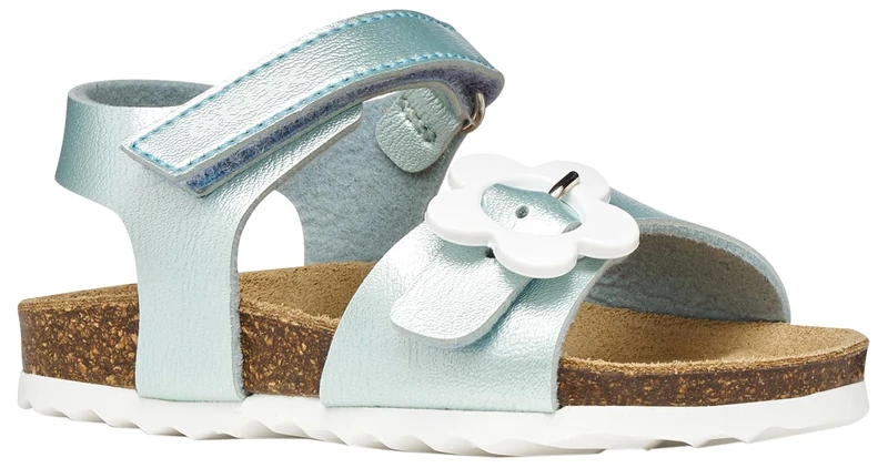 Geox Boy's B Sandal Chalki Girl, Aqua, 8.5 UK Child