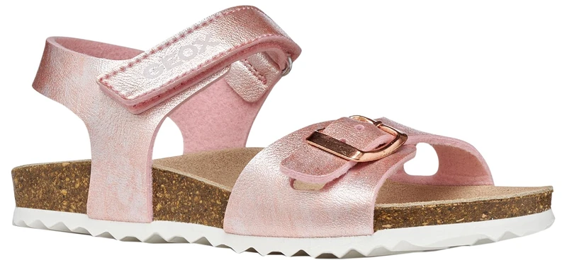 Geox J Adriel Girl C Sandal, Rose, 37 EU