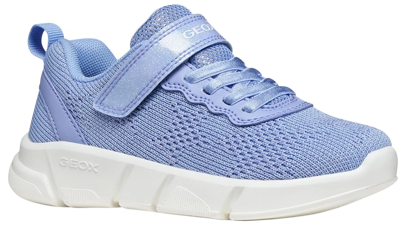 Geox J ARIL Girl B Trainers, Soft Sky, 29 EU