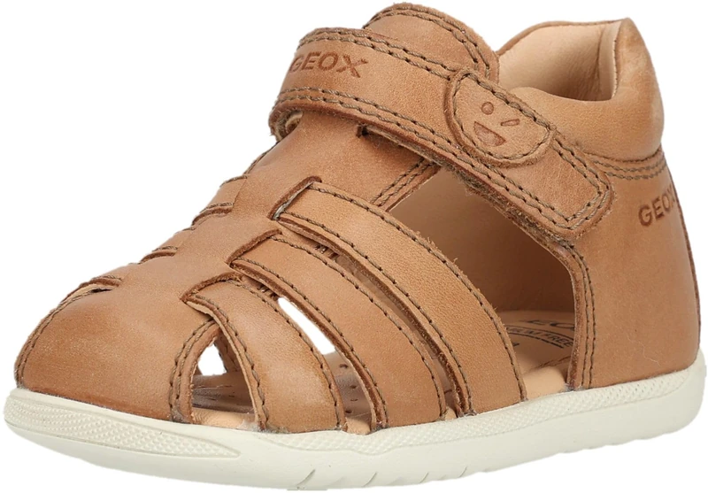 Geox B Sandal Macchia Boy, Whisky Brown, 8.5 UK Child