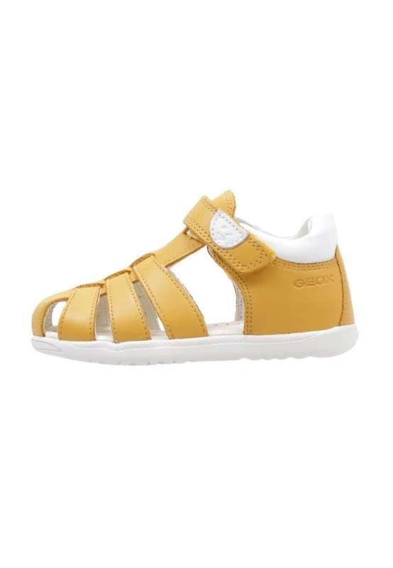 Geox Baby B Sandal Macchia Boy, Ochre Yellow, 2.5 UK Child