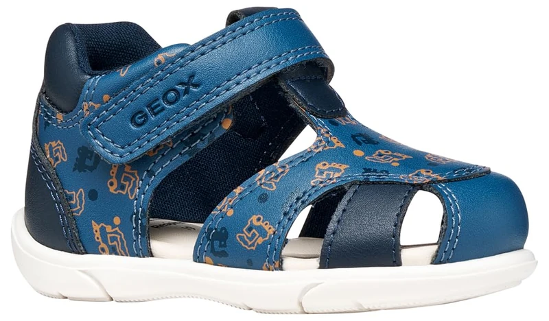Geox B ZAPITO Boy Sandal, AVIO/Navy, 25 EU
