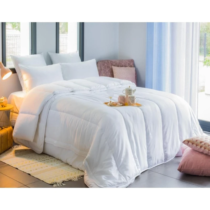 Blanrêve All-Season Duvet – 170 g/m² + 250 g/m² – Twinnable with Press Studs – for Double Bed – 260 x 240 cm – Easy Care