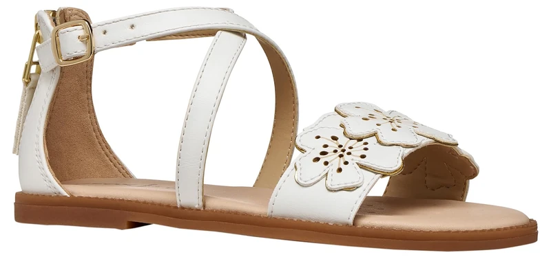 Geox J Karly Girl Sandal, White, 29 EU - Image 1