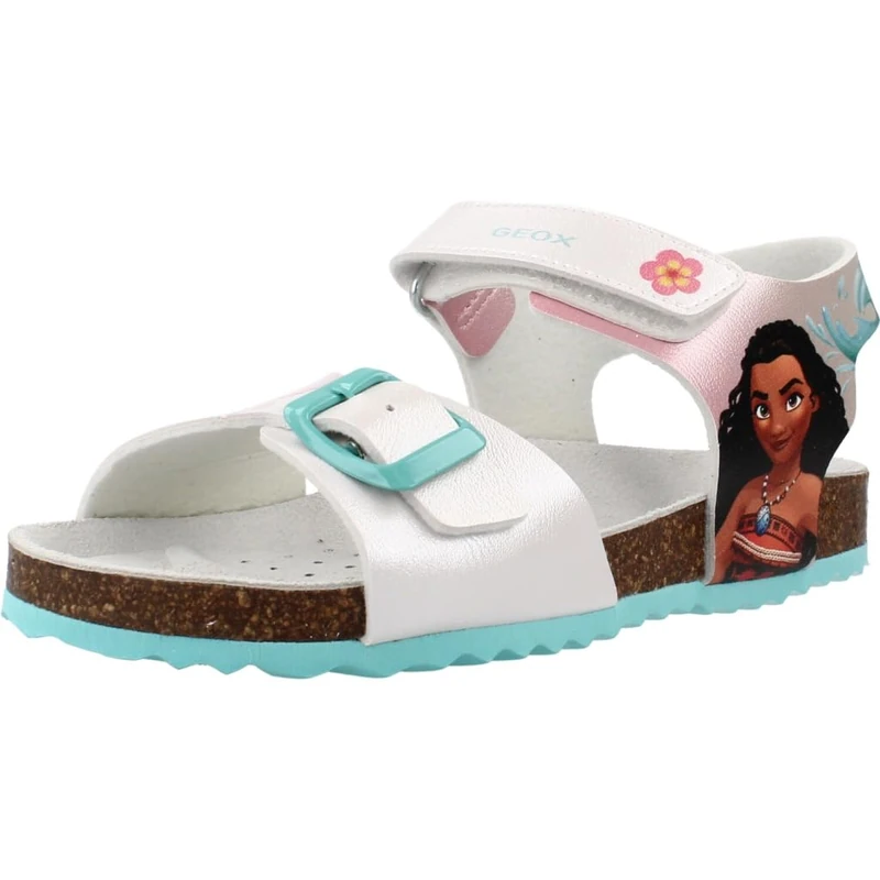 Geox J Adriel Girl G Sandal, White Watersea, 11.5 UK Child