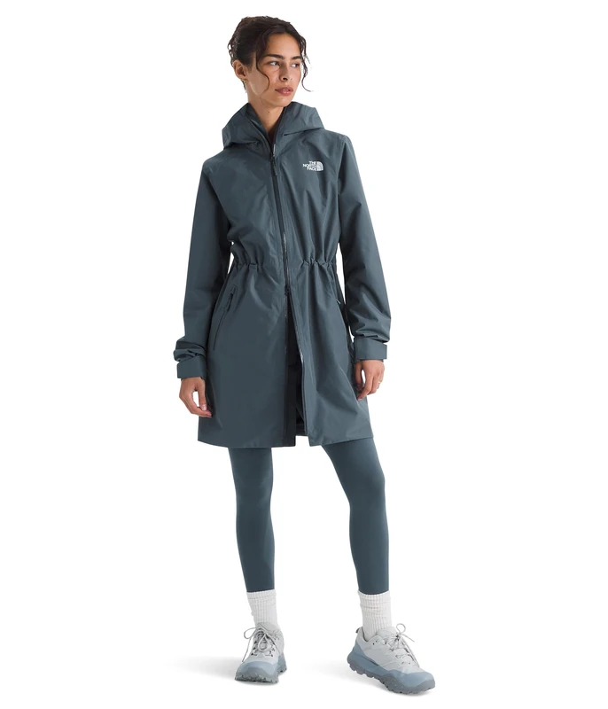 The North Face Women's Dryvent Hikesteller Parka, Granite Grey, S