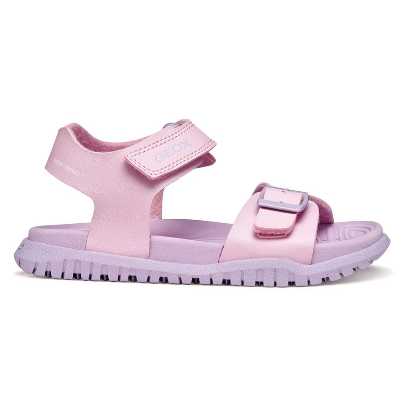 Geox J Sandal Fusbetto Gi, Pink Lilac, 11.5 UK Child