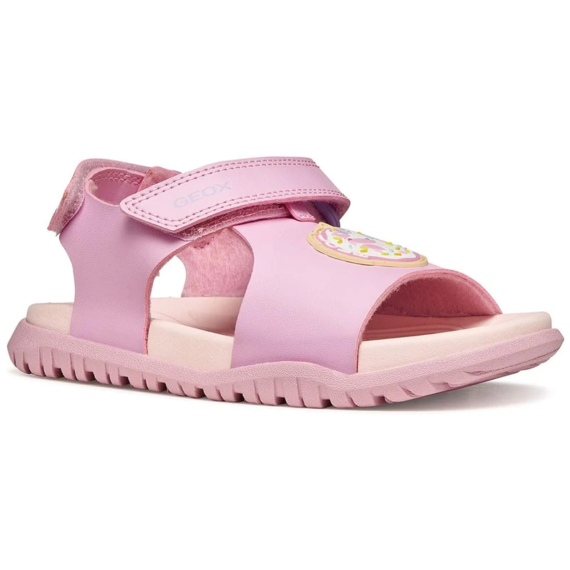 Geox J FUSBETTO GI Sandal, Pink, 32 EU - Image 1