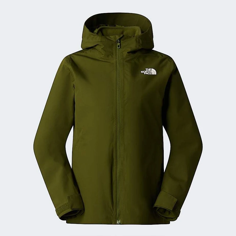 The North Face Women's Quest Mono Triclimate Jacket, Woodland Green, XS