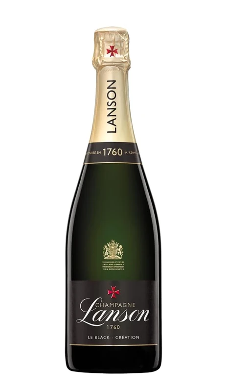 Lanson Le Black Label Brut/Creation Champagne, 750ml (Pack of 6)