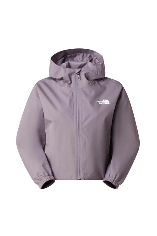 The North Face Women's Quest Mono Cropped Jacket, Transcendent Grey, XL