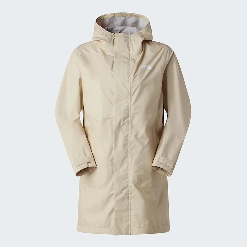 The North Face Women's Packable Shell Parka, Desert Stone, L