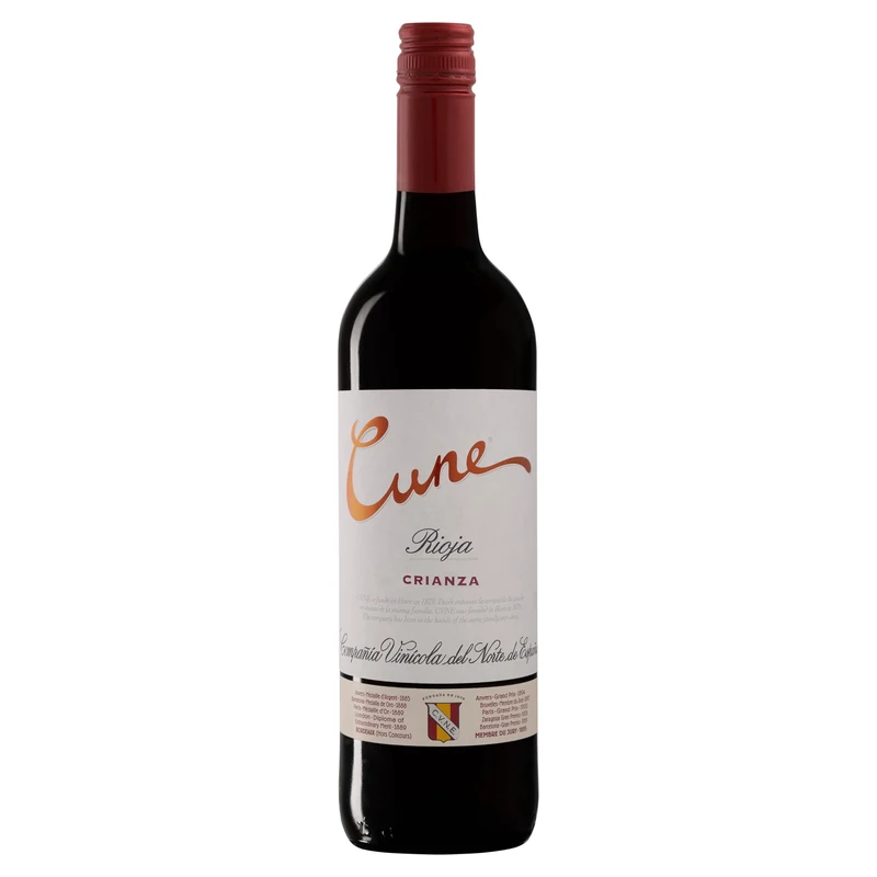 Cune Crianza Rioja Spain Red Wine 75 cl (Pack of 6)