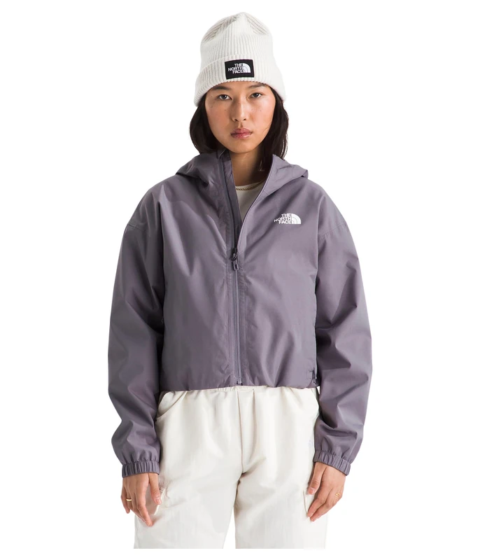 The North Face Women's Quest Mono Cropped Jacket, Transcendent Grey, L