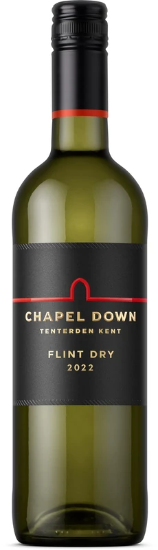 Chapel Down Flint Dry White Wine, 75 cl (Pack of 6)