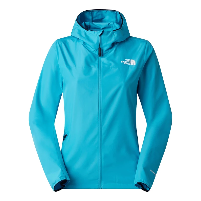 The North Face Women's Fontanales Wind Jacket, River Ice, S