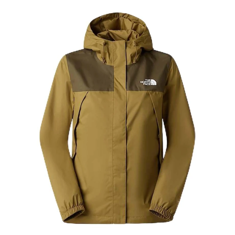 The North Face Women's Antora Rain Jacket, Cedar/New Taupe Green, S