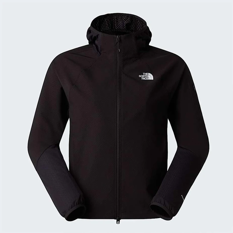 The North Face Women's Tek Approach Futurefleece Hooded Jacket, Tnf Black, 3XL