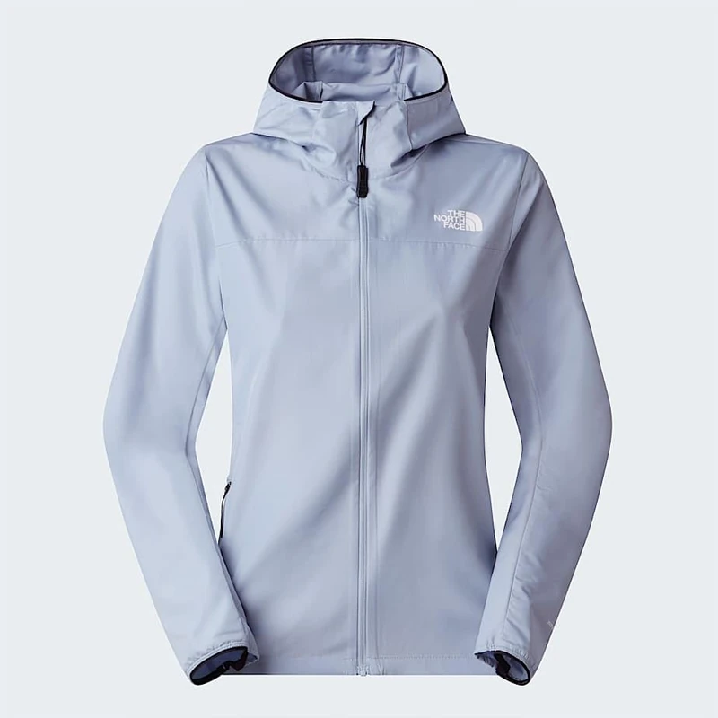The North Face Women's Fontanales Wind Jacket, Frost Grey, XS