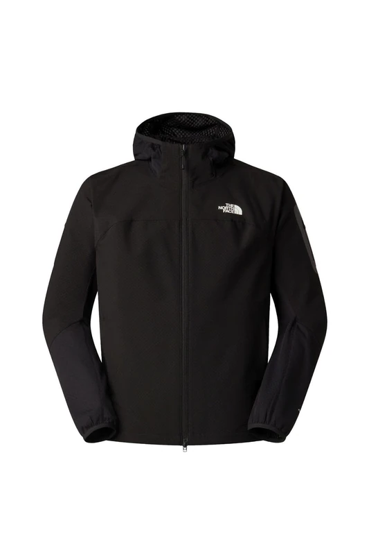 The North Face Men's Tek Approach Futurefleece Hooded Jacket, Tnf Black, XXL