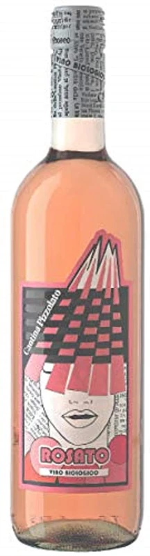 La Cantina Pizzolato, H-Hero Rosé, Italian Organic Low Alcohol Rose Wine, Veneto - 75Cl (Pack of 6)