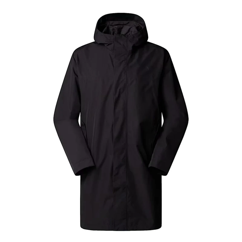 The North Face Men's Nukabira Rain Shell Parka, Tnf Black, S
