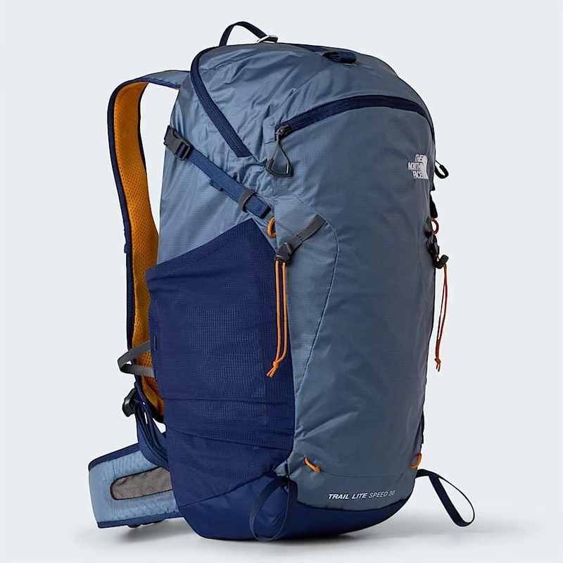 The North Face Unisex Trail Lite Speed 30L Backpack, Granite Grey/Summit Nav
