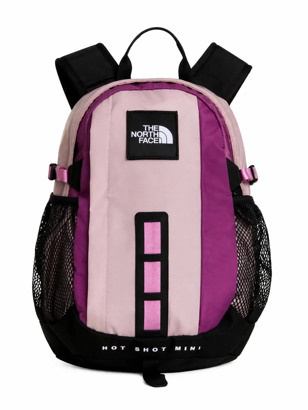 The North Face Unisex Hot Shot Mini Backpack, Metal Pink/Stone Slab/C, One Size