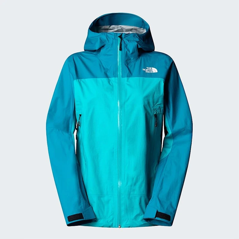 The North Face Women's Dryvent Signal 2.5L Jacket, Galactic Blue-Deep Teal, L