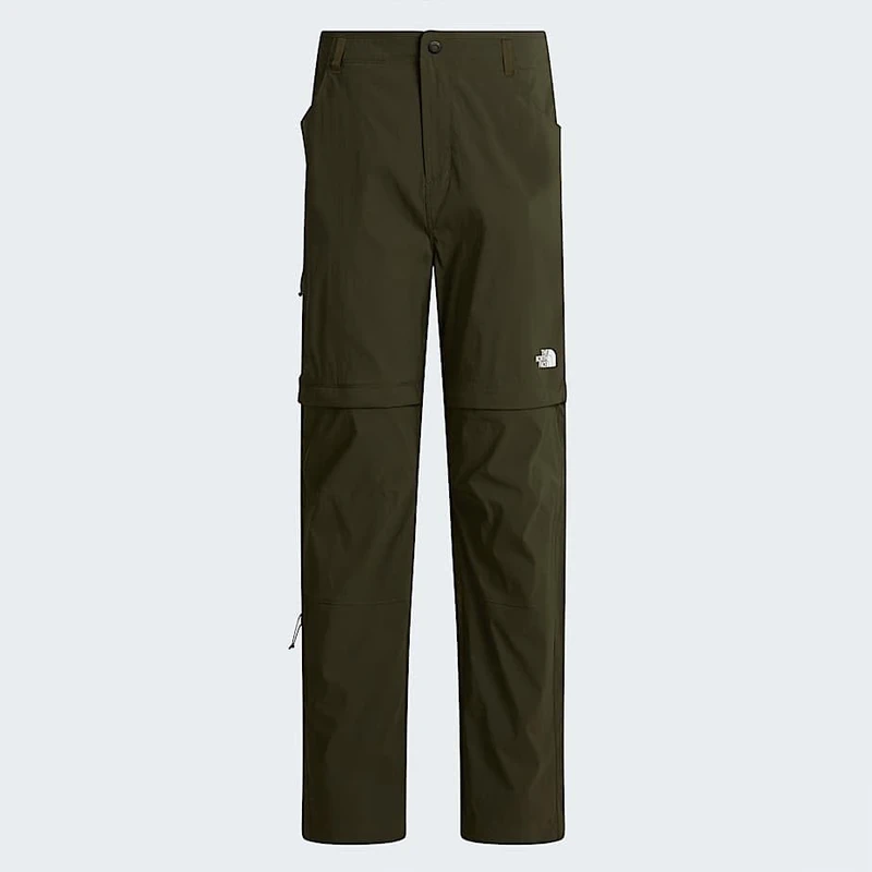 The North Face Women's Exploration Reg Straight Convertible Pants, New Taupe Green, 14