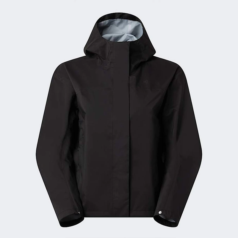 The North Face Women's Voyage Rain 3L Hooded Jacket, Tnf Black, XS