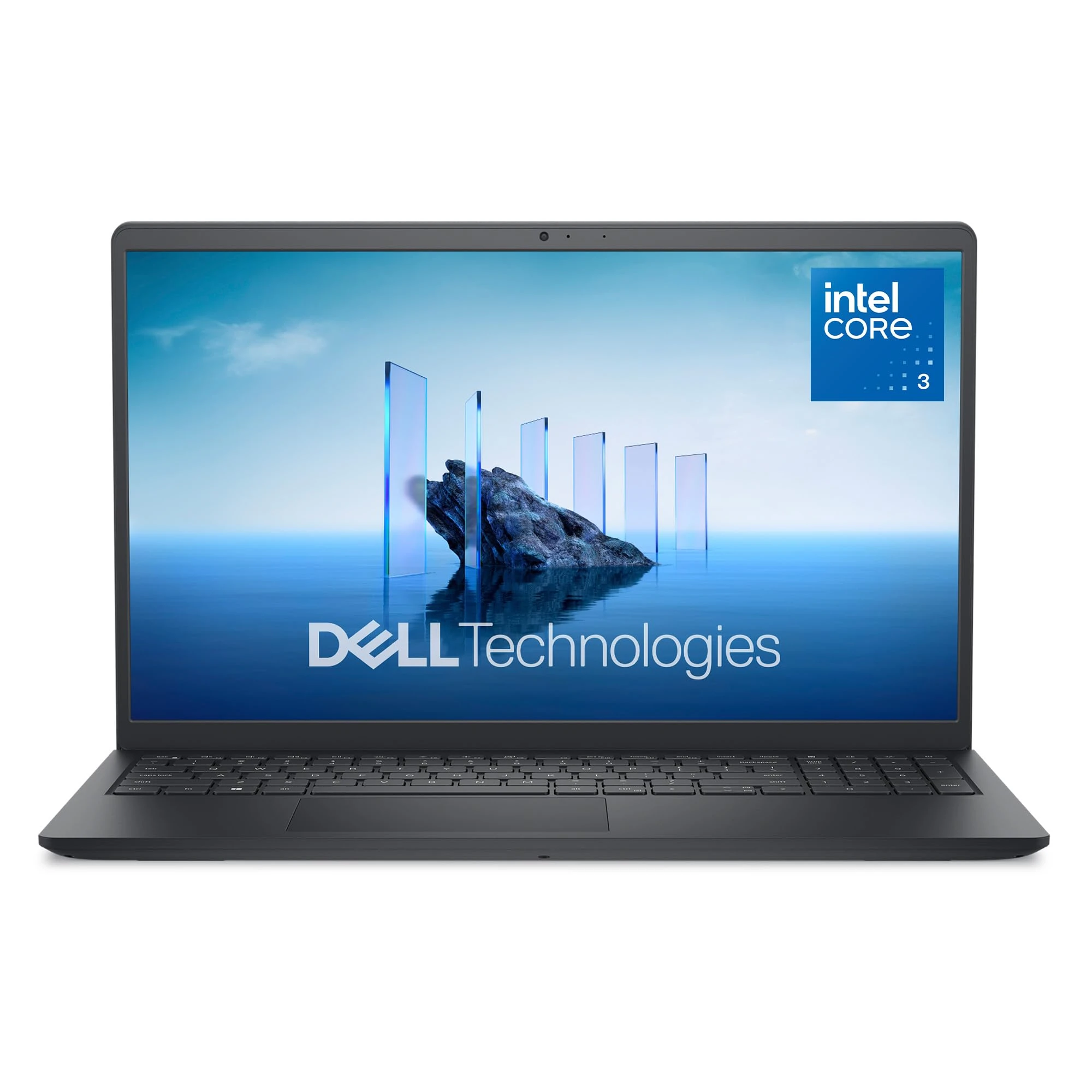 Dell 15 Laptop DC15250 15.6" FHD (1920 x 1080) 120 Hz, Intel Core 3 100U Processor, Intel UHD Graphics, 8GB RAM, 512GB SSD, Windows 11 Home - Carbon Black