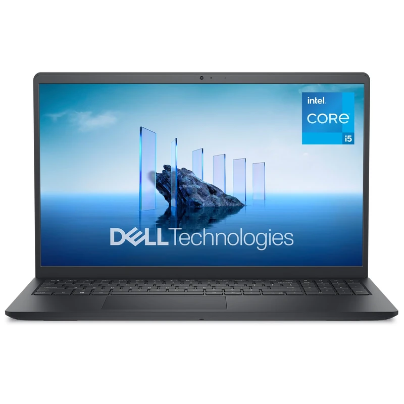 Dell 15 Laptop DC15250 15.6" FHD (1920 x 1080) 120 Hz, Intel Core i5-1334U Processor, Intel UHD Graphics, 16GB RAM, 512GB SSD, Windows 11 Home, UK Keyboard - Carbon Black