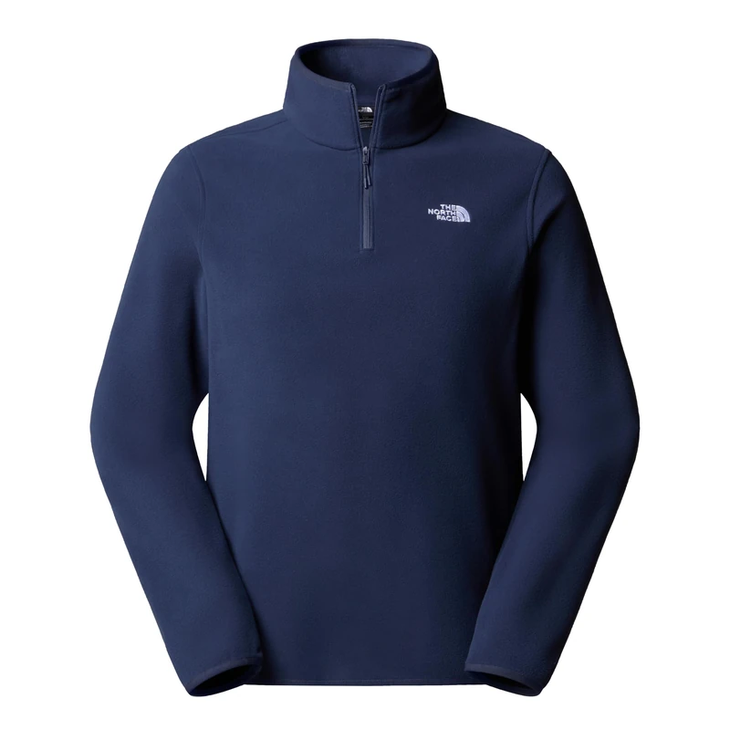 The North Face Men's Glacier Fleece 1/4 Zip Sweatshirt, Summit Navy, XL