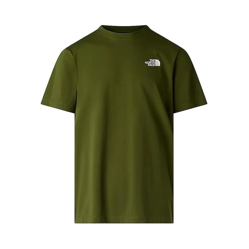 The North Face Men's Box NSE Celebration Regular Short Slee T-Shirt, Woodland Green, M