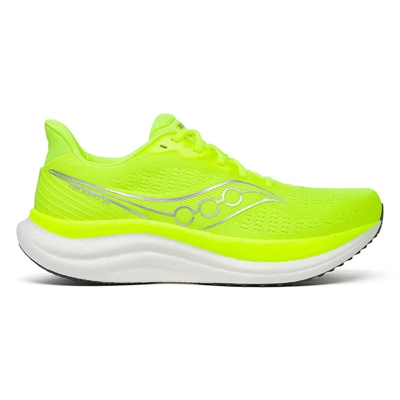 Saucony Men's Triumph 23 Sneaker, Citron, 9.5 UK