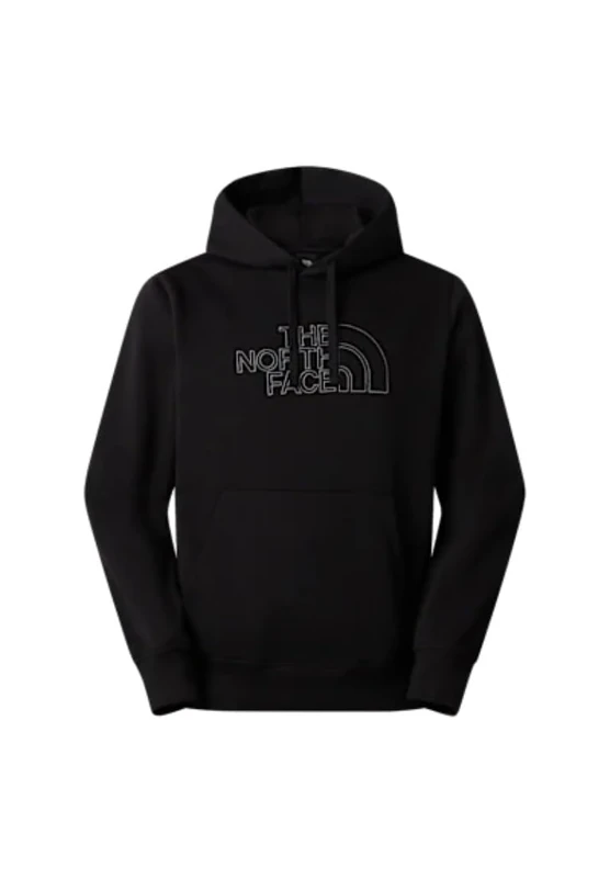 The North Face Men's Drew Peak Light Regular Hoodie, Tnf Black/Anthracite Gr, M