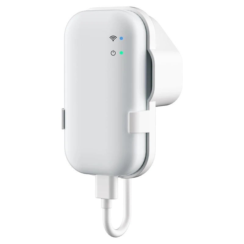 Outlet Wall Mount for Sync Module Core - No Messy Wires - Save Space - No Drilling Mount Holder Bracket for Blink Outdoor/Indoor Security System, with Short USB Cable