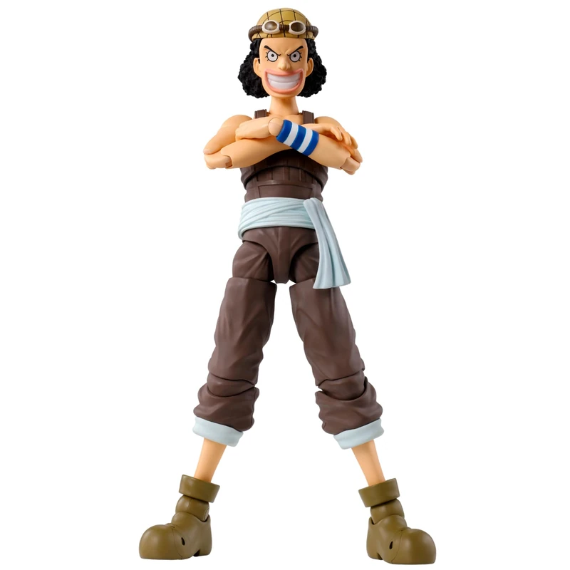 TAMASHII NATIONS S.H. Figuarts One Piece Usopp - Dawn of Adventures, Approx. 5.7 inches (145 mm), PVC & ABS Pre-painted Action Figure