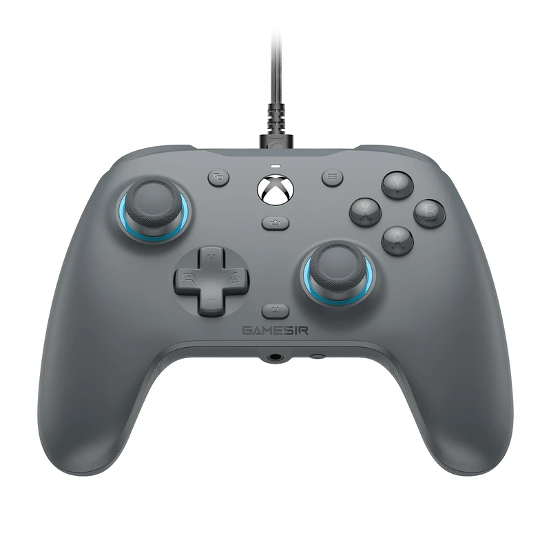 GameSir G7 SE Wired Controller for Xbox Series X|S, Xbox One & Windows 10/11, Plug and Play Gaming Gamepad with Hall Effect Joysticks/Hall Trigger, 3.5mm Audio Jack-Gray