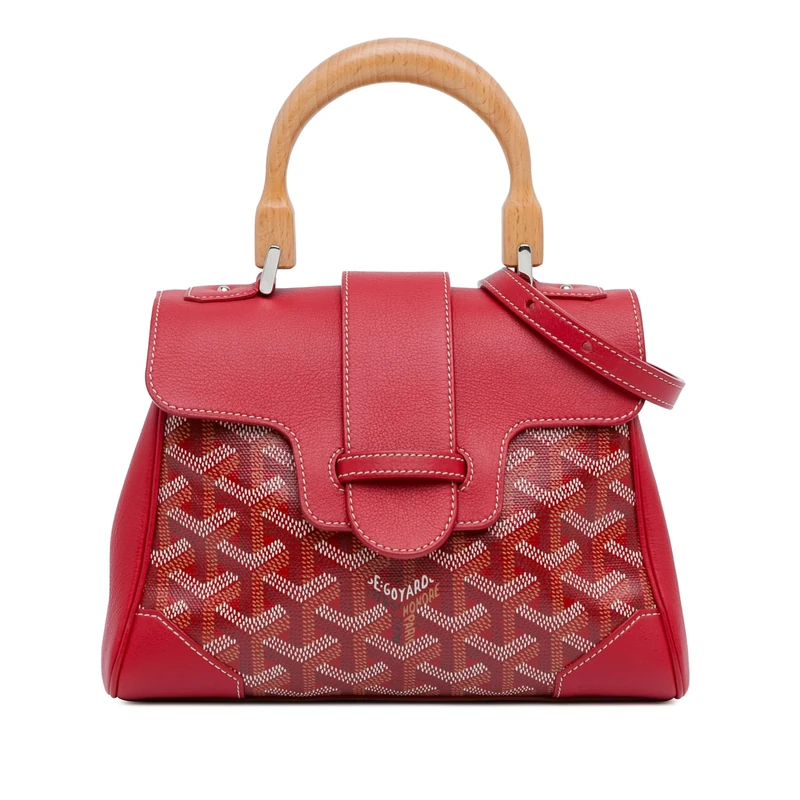 Pre-Loved Mini Goyardine Saigon Souple Handbag