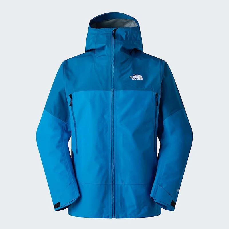 The North Face Men's Jazzi 3L Gtx Jacket, Skyline Blue/Adriatic B, XXL