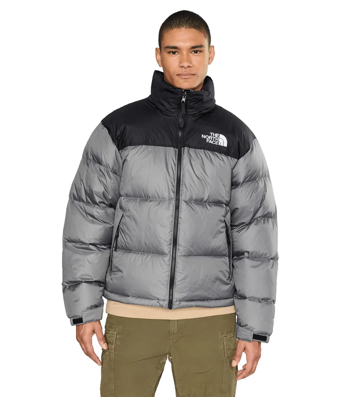 The North Face Men's 1996 Retro Nuptse Jacket, Smoked Pearl/Tnf Black, S
