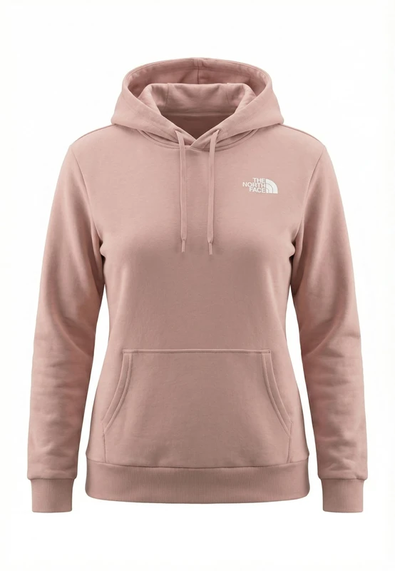 The North Face Women's Simple Dome Regular Hoodie, Metal Pink, XXL - Image 1