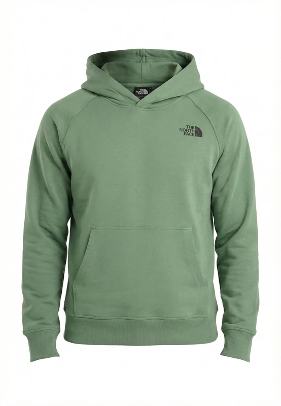 The North Face Men's Raglan Box Nse Regular Hoodie, Dimmed Algae, XL