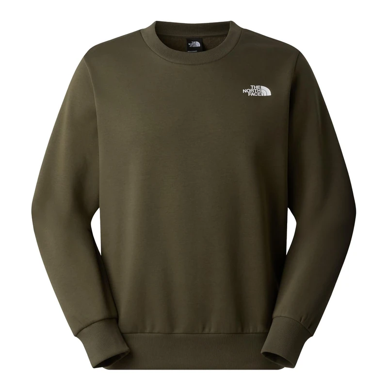 The North Face Men's Simple Dome Regular Crew Sweatshirt, New Taupe Green, XXL