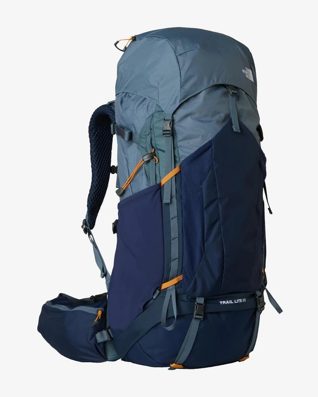 The North Face Unisex Trail Lite 65L Backpack, Granite Grey/Summit Nav