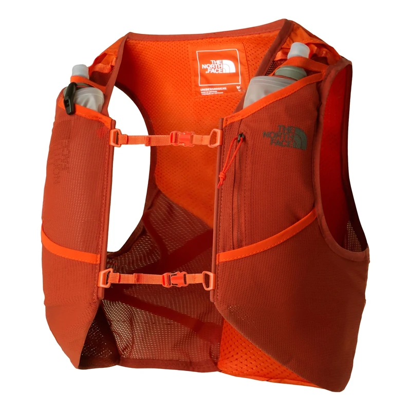 The North Face Unisex Sunriser Run 8 Vest, Lava Red/Iron Clay, XL